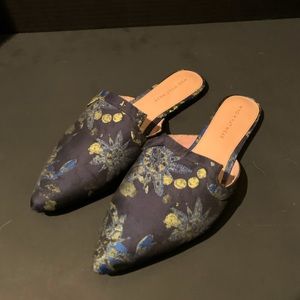 Nice Floral Pattern Size 8 1/2 Sandals From Who What Wear